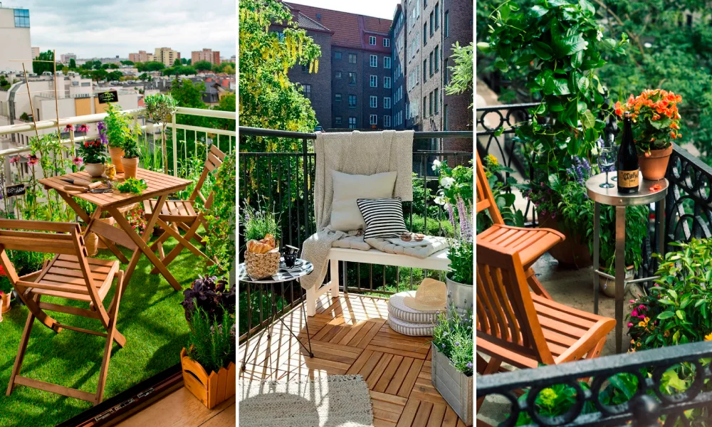 Green Balcony Design