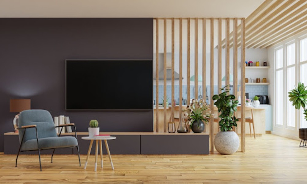 Wall Mounted TV Unit Design